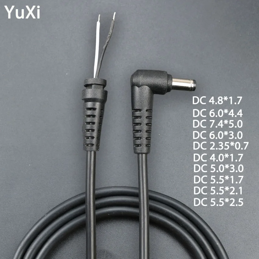 DC 5.5 x 2.5 2.1 4.8*1.7 7.4*5.0 5.0*1.7 mm Laptop Power Connector Jack Dc Plug Adapter Charger Cable for Asus Lenovo Samsung HP