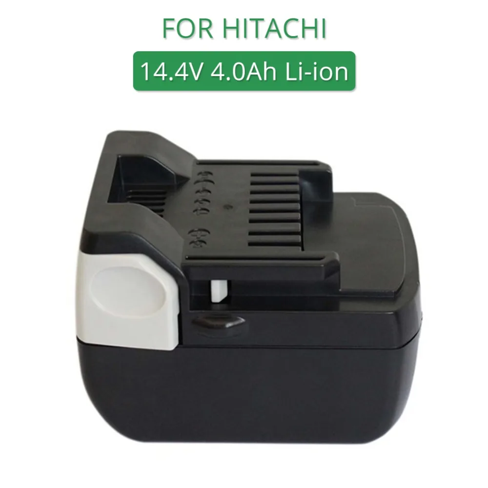 Batteria ricaricabile al litio 4000mAh 14.4V per Hitachi BSL1430 14.4v BSL1415 C14DSL CD14DSL CJ14DSL utensili elettrici Batteria