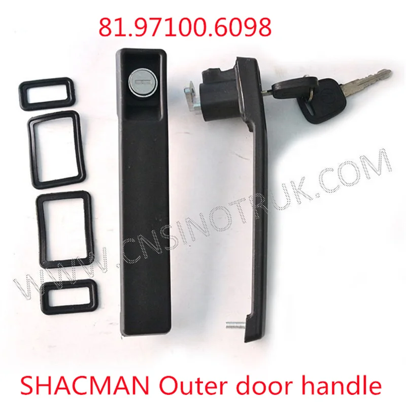 

81.97100.6098 Outer door handle assembly for SHACMAN delong truck parts Lock the car door