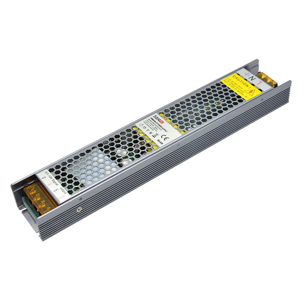 Dimmable Power Supply 60W-250W  DC Constant Voltage LED Driver 0-10V Traic SCR 220V-12V/24V Transformer CRS