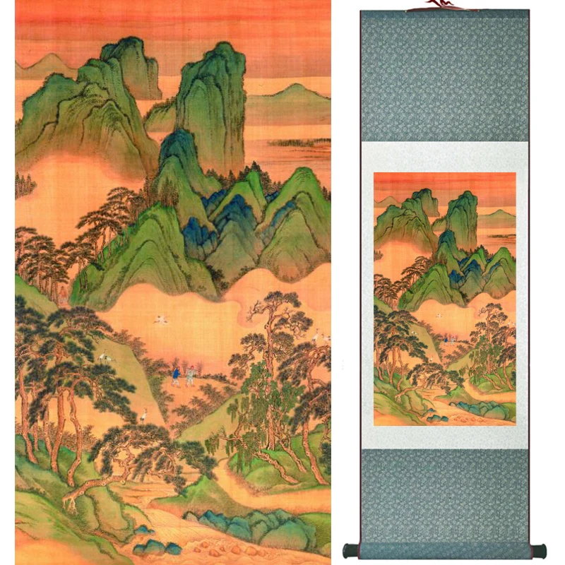 

landscape art painting Super quality traditional Chinese Art Painting Home Office Decoration Chinese painting LTW2017112309