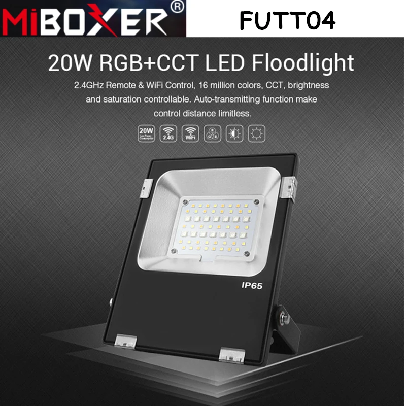 Imagem -04 - Miboxer-luz de Jardim Externa Luzes à Prova Dágua Rgb Futt03 Futt04 Futt05 Futt06 Futt07 50w