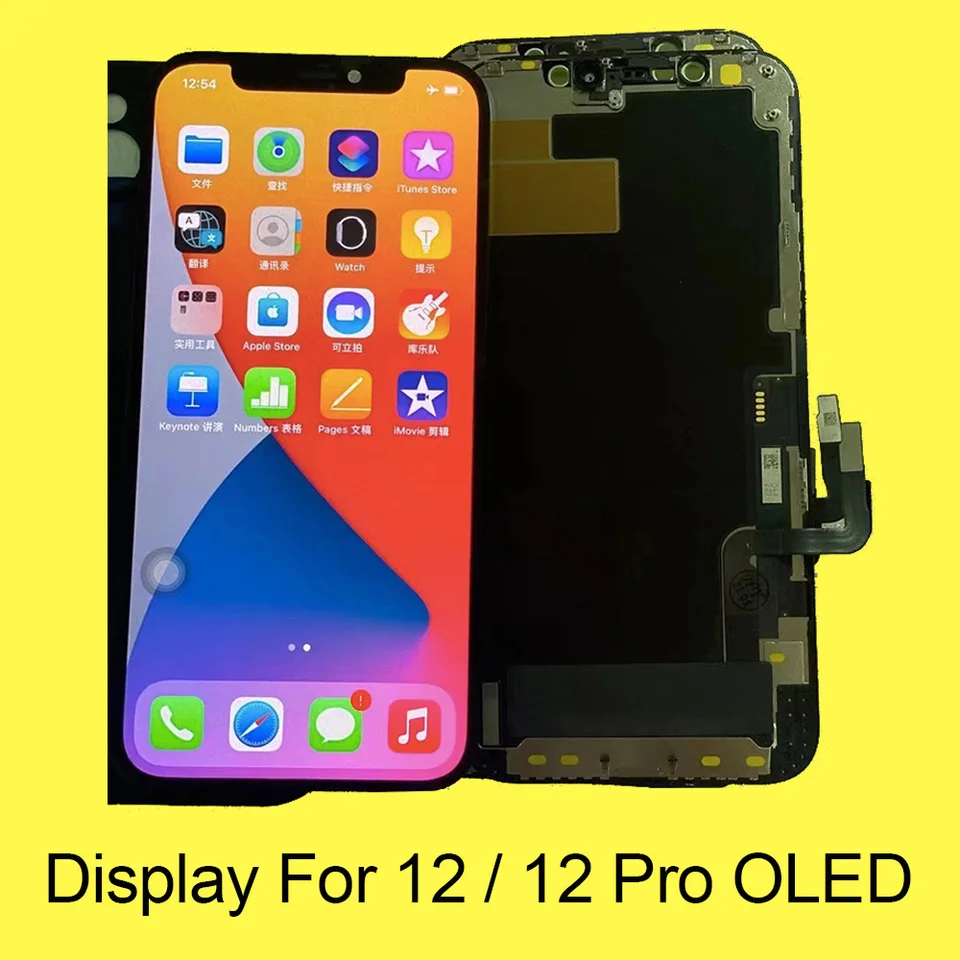 Pantalla LCD premium nueva 100% para iPhone 12 Pro Display Touch Screen Replacement Factory Display Lcd 3