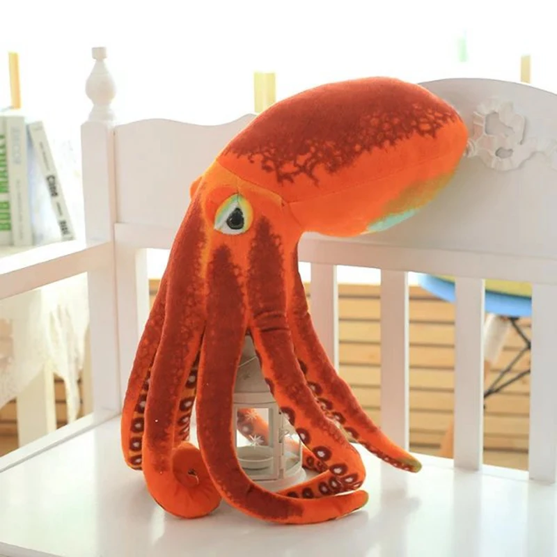 

30cm/60cm Funny Octopus Plush Toy Simulation Squid Stuffed Animal Doll Home Decoration Backrest Pillow Kids Girls Birthday Gift