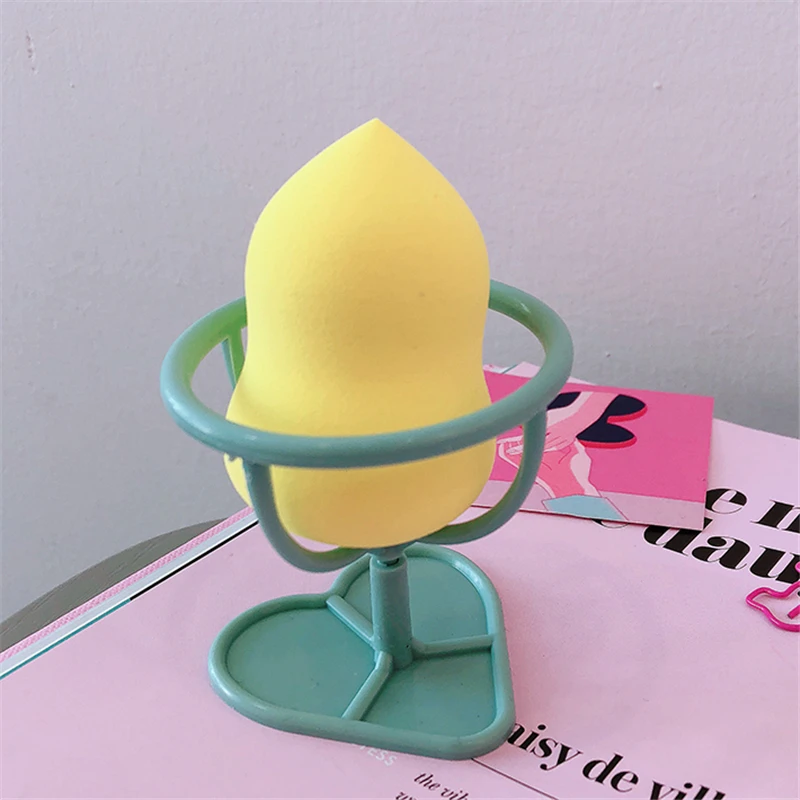 Multi-color Makeup Beauty Egg Powder Puff Sponge Display Stand Drying Holder Rack Cosmetic Sponge Puff Holder Storage Bracket