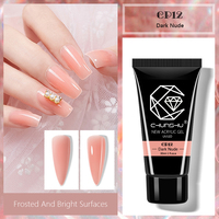 CHUNSHU New Arrivals 30G Poly Builder Nail Gel Polish UV LED Acrylic Jelly Hard Gel Fast Extending Soak Off Manicure Nails Brush