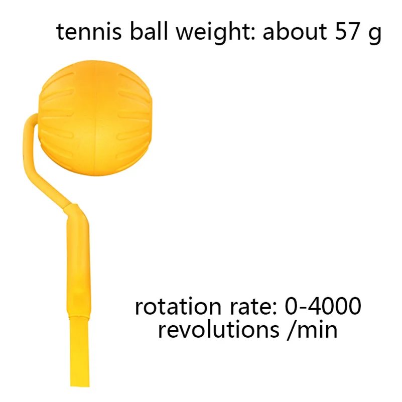 Herramienta de entrenamiento de Tenis, máquina de práctica profesional Topspin, equipo portátil de entrenamiento de pelota para principiantes,