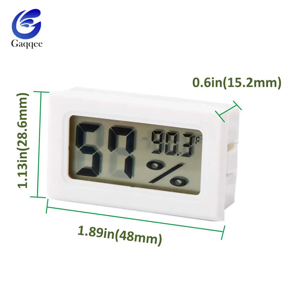 Mini Digital Thermometer Hygrometer Indoor Room Temperature Humidity Meter Convenient LCD Temperature Sensor Humidity Tester