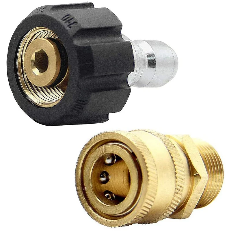 

High Pressure Washer Adapter Set Quick Connect Kit, Metric M22-15mm, TWIS292