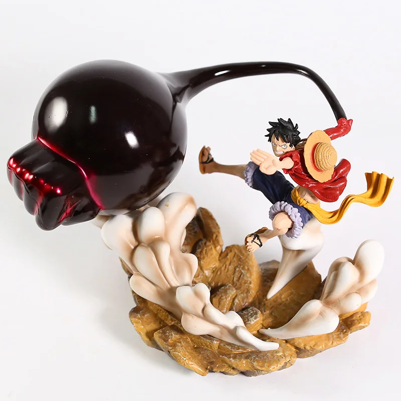 Ein Stück Getriebe Dritte Luffy 1/8 Gemalte Figur Affe D Luffy Große Hand Ver. Brinquedos Anime Figur