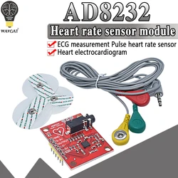 WAVGAT Ecg module AD8232 ecg measurement pulse heart ecg monitoring sensor module kit for Arduino UNO R3
