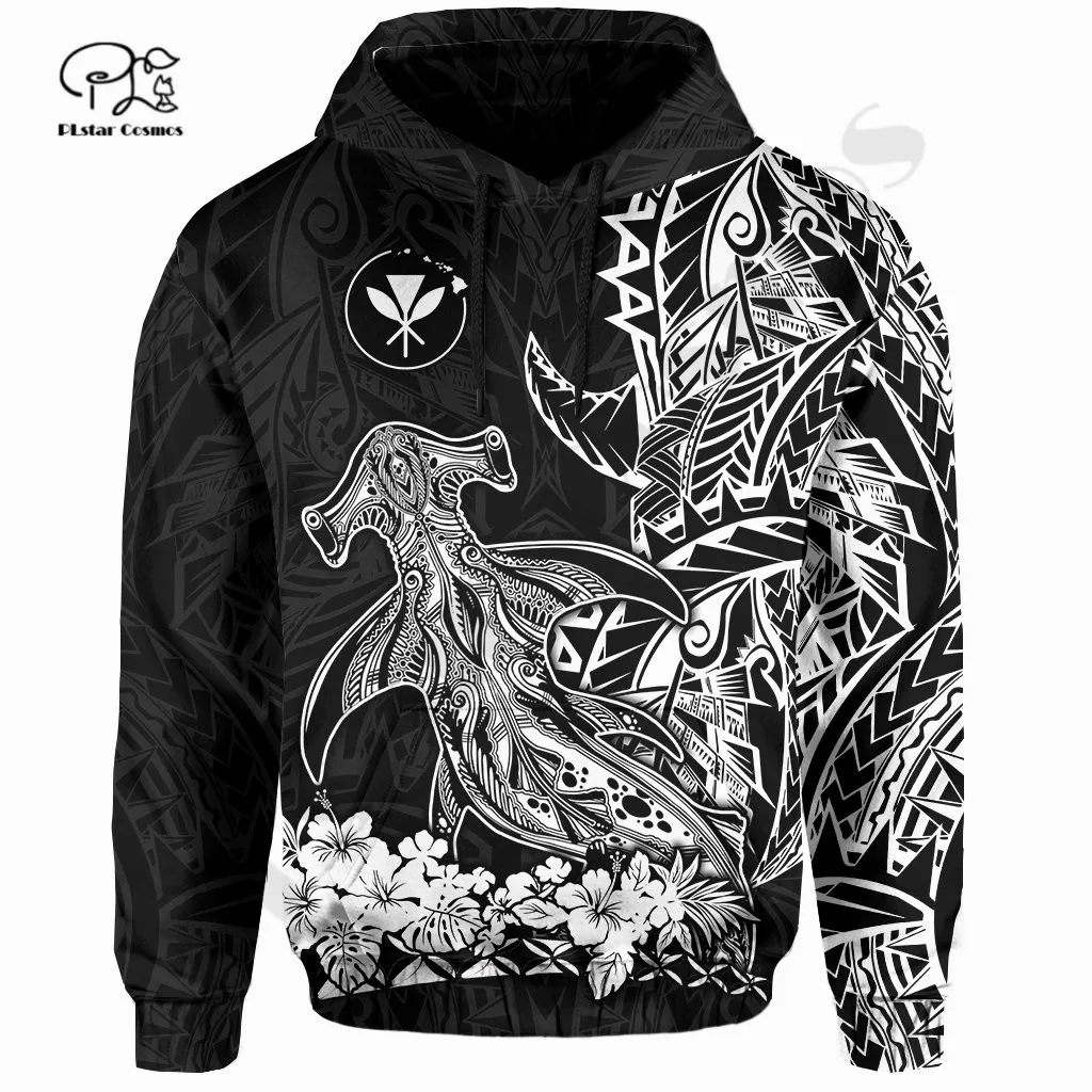 

PLstar Cosmos 3Dprint Newest Polynesian Hawaii Tattoo Shark Harajuku Streetwear Causal Unique Unisex Hoodies/Sweatshirt/Zip -1