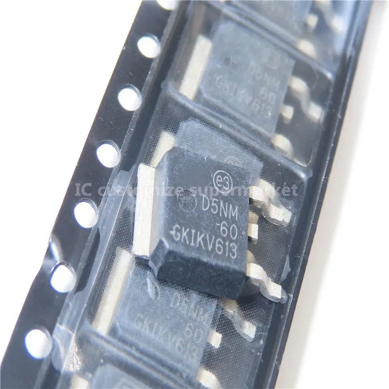 10ชิ้น/ล็อตNWE STD5NM60 TO-252 SMDทรานซิสเตอร์