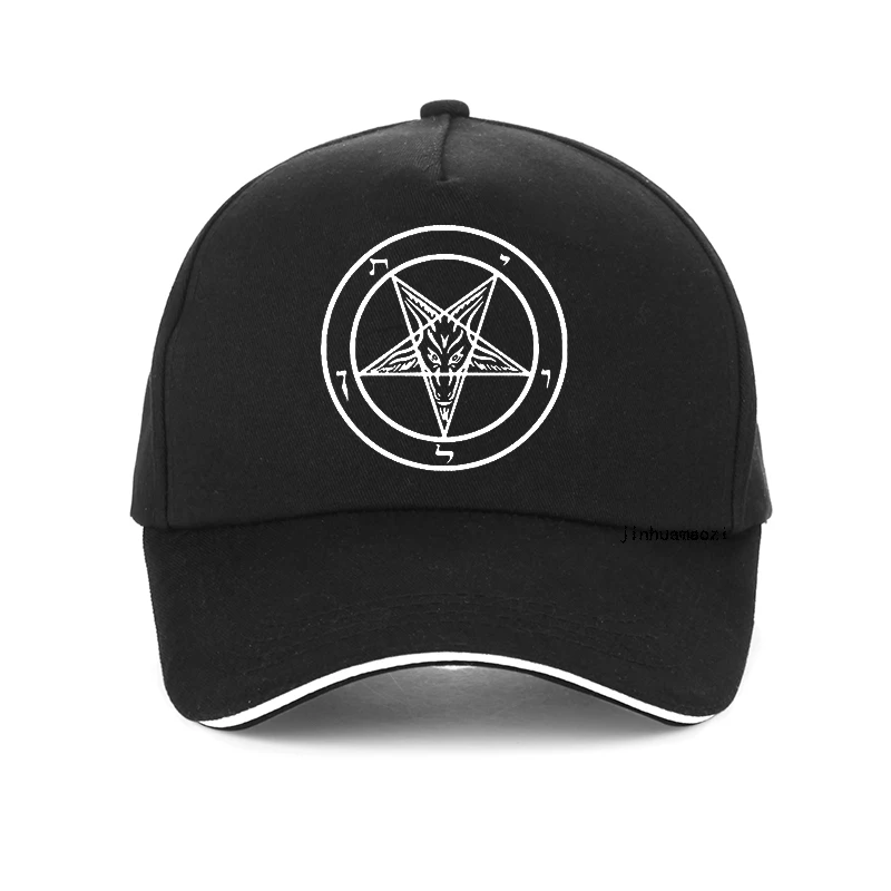 Pentagramme Gothique Occulte Satan Exploability Cap pour Hommes et Femmes, Chapeau de Papa, Casquette de Camionneur de Loisirs, Unisexe 6A Back