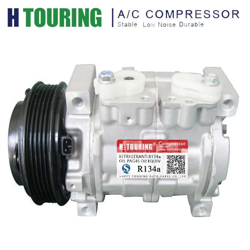 

10S13C AC Compressor for Suzuki Aerio 2.0L 2.3L 95200-65DE0 447220-4580 9520065DE0 447220-4581 4472204581 4472204580 CO 10793C