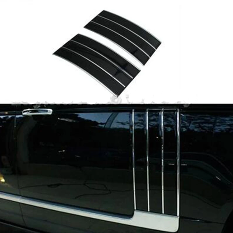 

Black Side Fender Door Air Vents Kit Trim For Land Rover Range Rover Vogue 2014-2017 Car Accessories