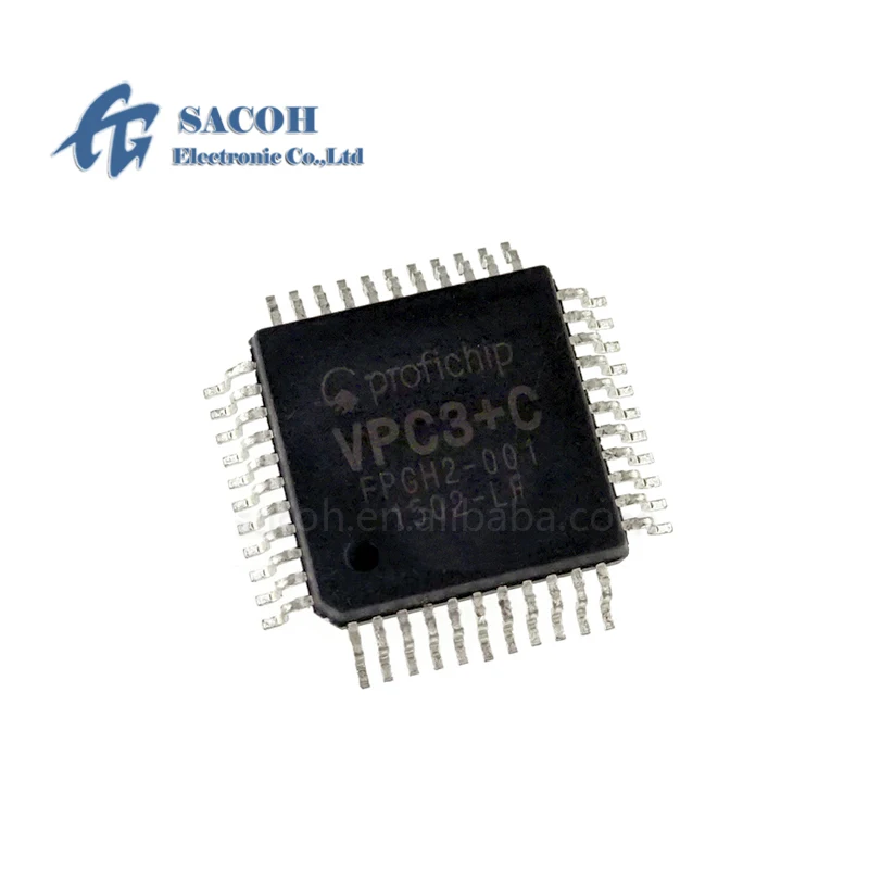 1PCS/lot New OriginaI VPC3+C VPC3 or VPC3+CLF or VPC3+CLF3 or VPC3+S or VPC3+B QFP-44 Profibus-DP IC