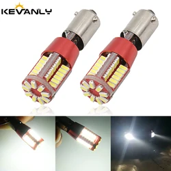 1PC CANBUS BA9S BAX9S H21W BAY9S T4W LED 3014 57SMD interior Car LED License Plate light Parking Lights DC12V T2W T3W H5W white