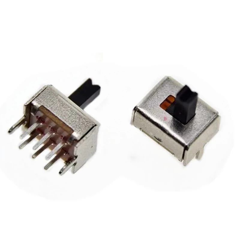 10Pcs SS22D07สลับสวิทช์สวิทช์มินิสไลด์6pin
