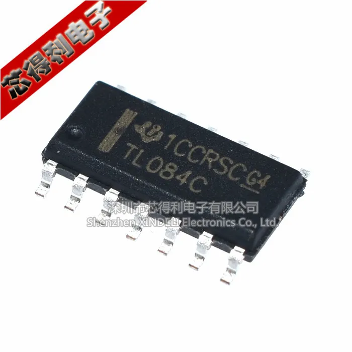 10pcs/lot New TL084 TL084C TL084CDT TL084CDR Sop-14 Operational Amplifier