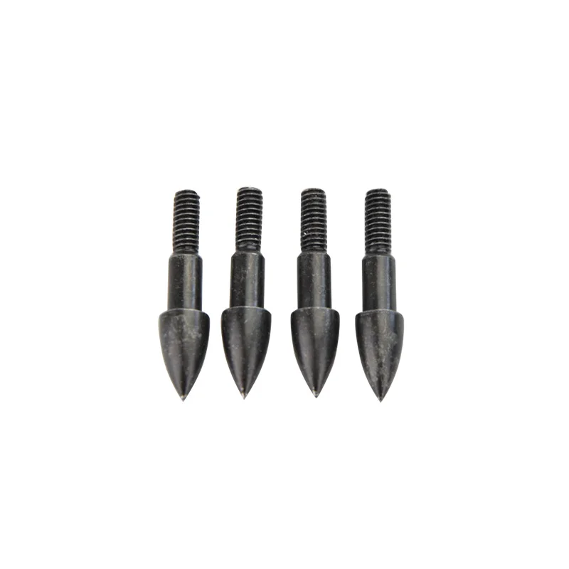 12pcs 75 Grains Target Points Archery Arrowhead Broadheads Steel Arrow Heads Bow and Arrow Shooting Hunting Accessories