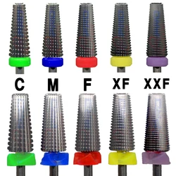 5 IN 1 Carbide Large Medium Small 3 Size Original multi-function Carbide nail milling drill bits