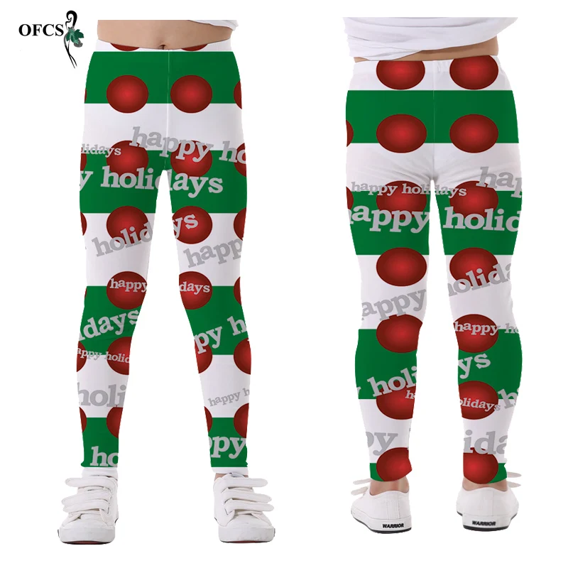 

Sale Kids Printing Leggings Girls Spring Happy Trousers For Children's Clothes Flower Skinny Pencil Pants Fashion Girls Leggings