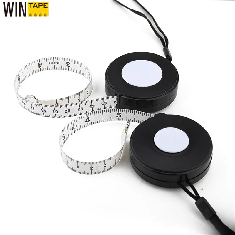Измерительная лента WINTAPE 2,5 м, измерительная лента для шитья, выдвижная домашняя самодельная лента для шитья портновских тканей, инструменты для рукоделия