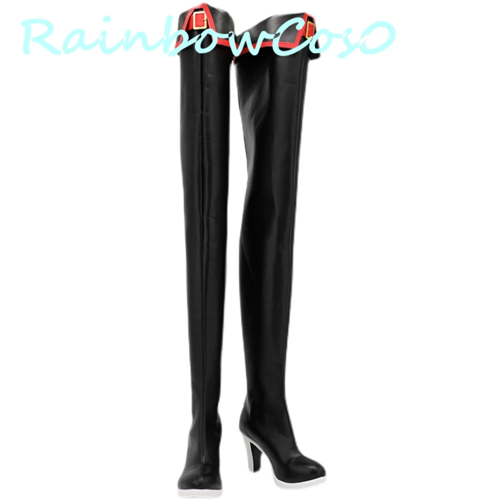 Cosplay para fantasias de uzen kyoka, sapatos de cosplay do anime, halloween, da rainbow0 w1631