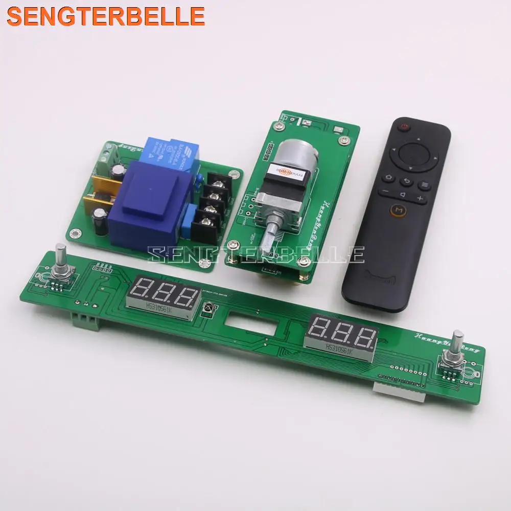 Assembly Motor Potentiometer Remote Volume Control Board DIY HiFi Audio Source Preamp Board