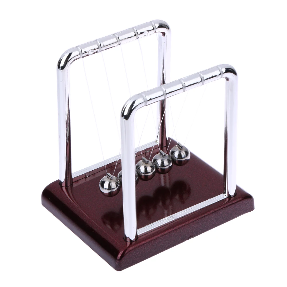 Newton Cradle Balance Steel Balls School Teaching Supplies Physics Science Pendulum Desk Toy Gifts Home Decoration