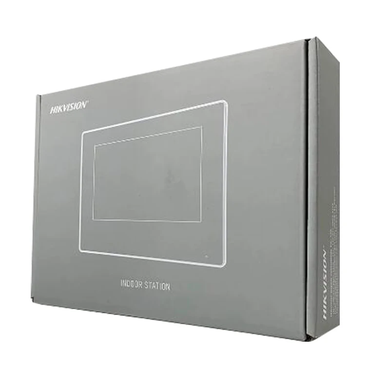 In Stock Hik 7-Inch Colorful Touch Screen Wifi Indoor Monitor POE ,Remote Unlocking Via The Client Software DS-KH6320-WTE1