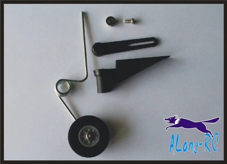 Siège de train d'atterrissage et roue arrière pour bricolage, pièce d'avion de loisir/RC modèle KT, livraison gratuite
