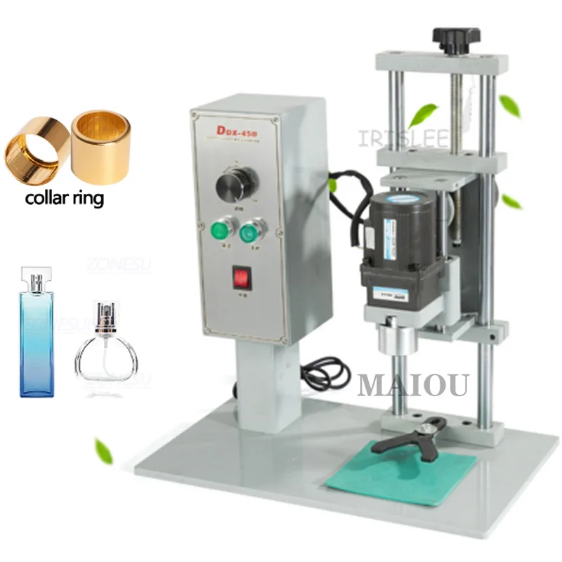 

Semi Automatic Capping Machine Pilfer Proof Bottle Cap Making Juice Wine Water Liquid Bottles Glass Plastic Packing10-50mm