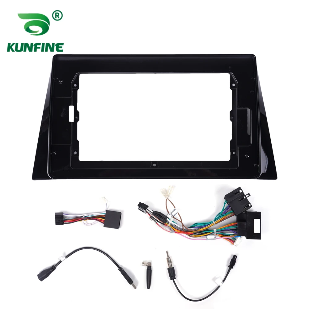 2Din 10 Inch Car Android Radio Fascia Frame Adapter For VW Bora C-TREK 2016 - 2019 Audio Stereo Dash Fitting Panel Frame Kit