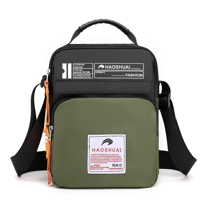

High Quality Men's Crossbody Bag Sports Boys Shoulder Bag Brand light Man Messenger Bag Nylon Male Daily Business bag Unisex