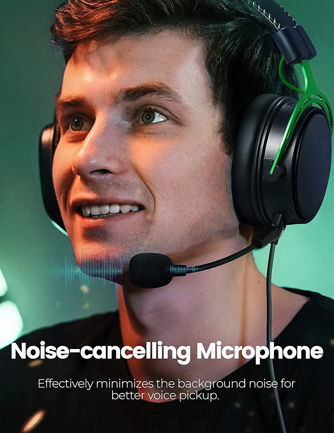 Soulsens Air SE Gaming Headset Wired Gaming Headphone with 7.1 Surround Sound Noise Reduction Microphone for PS4 PC Switch Gamer