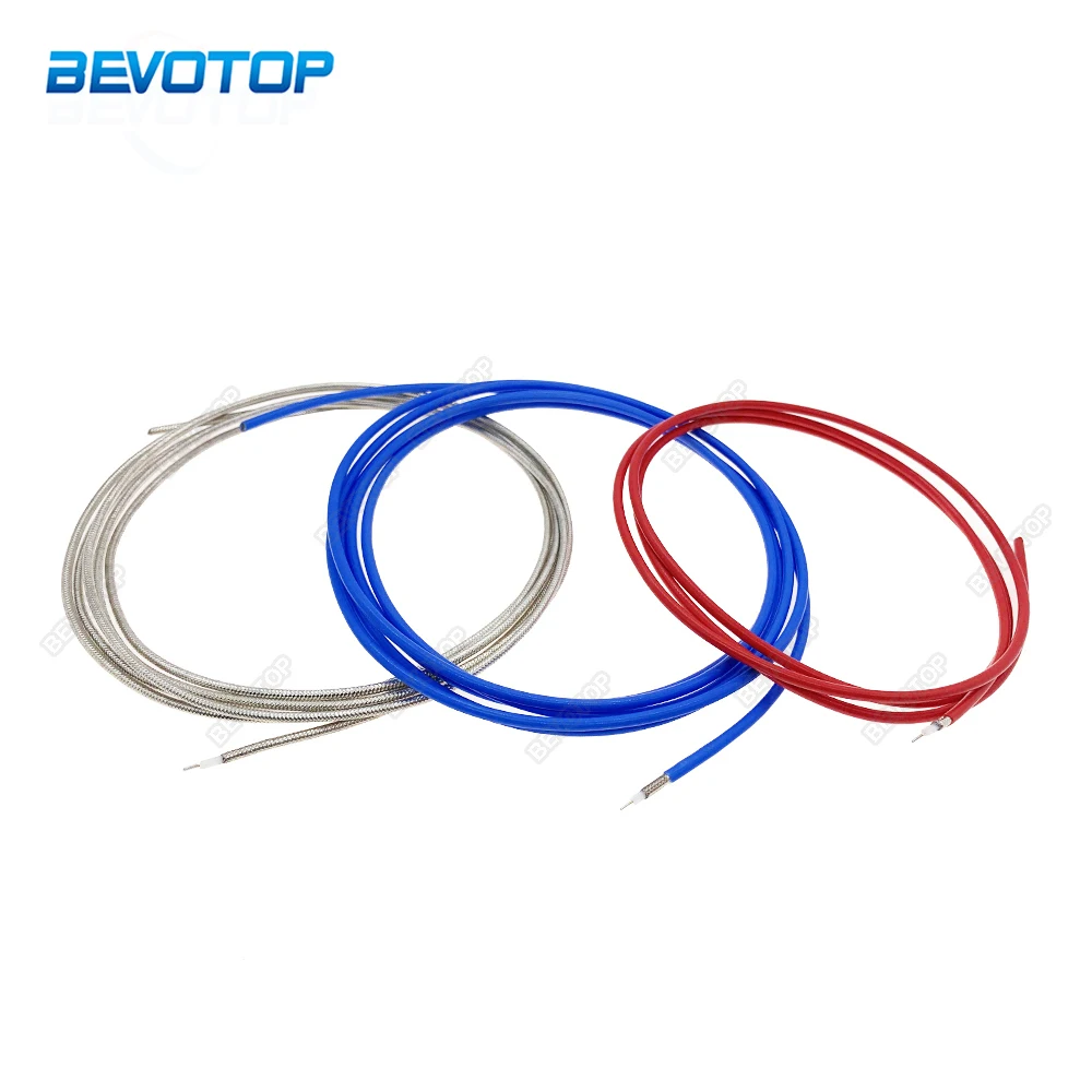 

Semi-Flexible RG405 Cable High Frequency Test Cable 50ohm 086 RF Coaxial Cable Pigtail Jumper Blue/Red/Silver 1M 3M 5M 10M