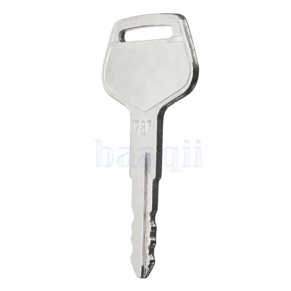 Ignition Starter Keys #787 For Komatsu Excavator Heavy Equipment Easy To Use Practical Durable BU0113