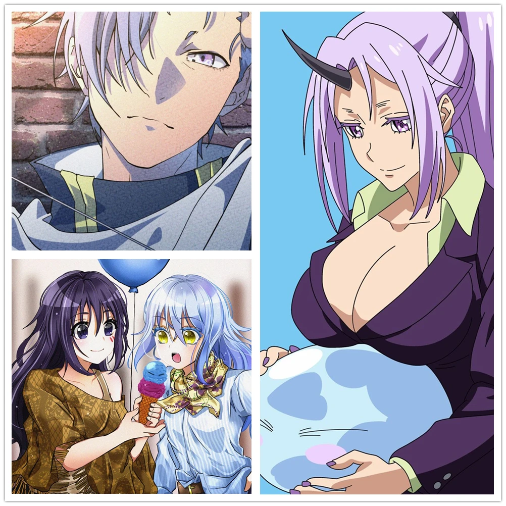 WTQ That Time I Got Reincarnated As A Slime Animal Poster Canvas Painting Anime Posters Wall Decor Wall Art Picture Home Decor