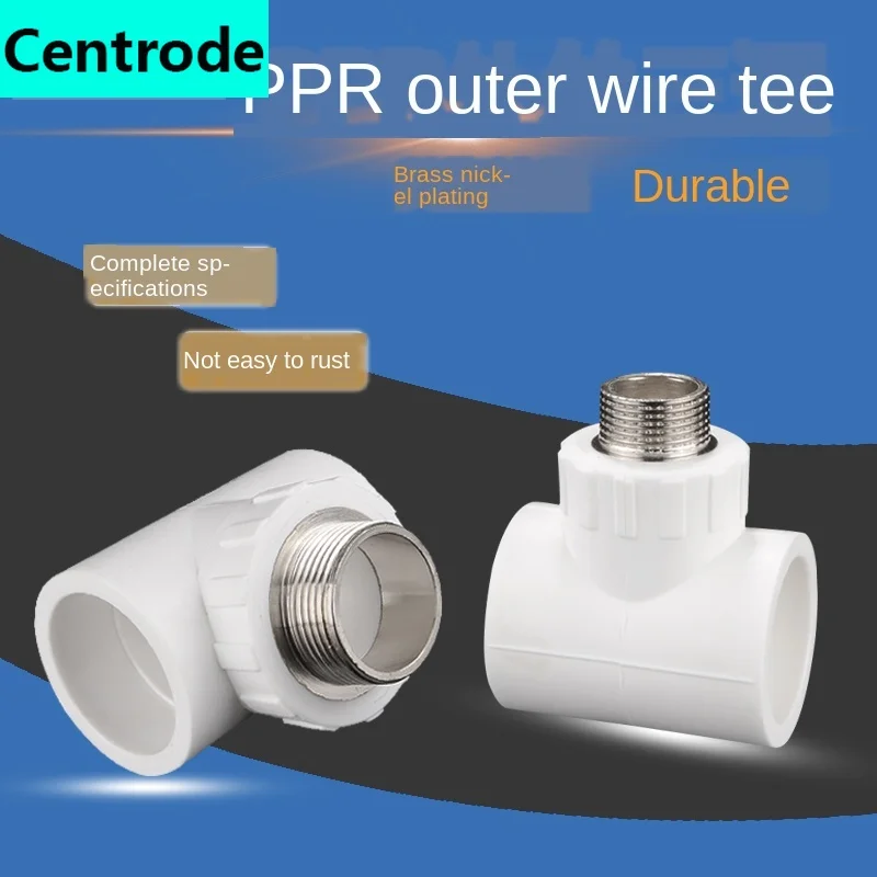 Pipe Fittings 50/63PPR Outer wire teeth Tee reducer reducer 1/2 IN 3/4 IN 1 1N 1.2IN 1.5IN 2IN ppr fittings