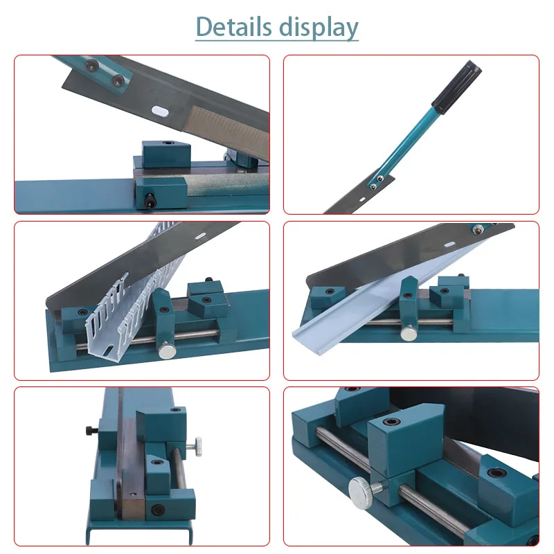 Manual Cutter Tools Trunking Cutting Machine Wiring Cable Duct Cutter Din Rail Cutter Tools Guide Rail Cutting Machine