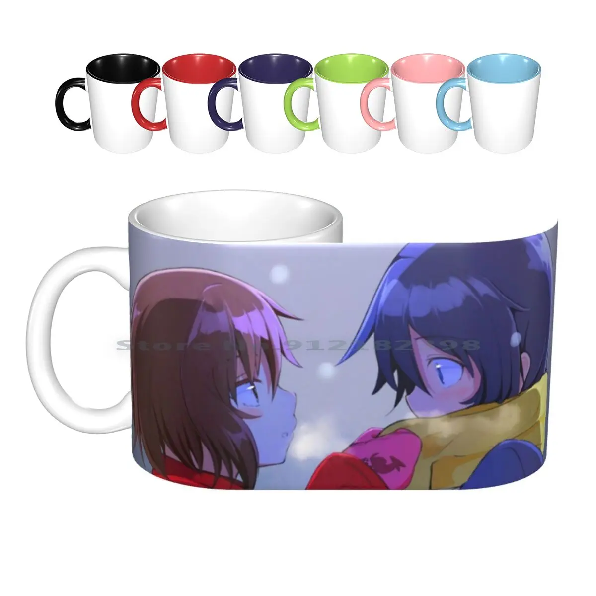 4k Erased Ceramic Mugs Coffee Cups Milk Tea Mug