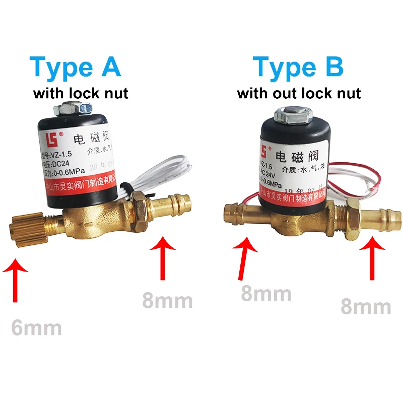 

Argon Arc Welding Machine Solenoid Valve VZ-1.5 DC24V DC36V AC24V AC36V 220V 2 Way Welding Air Gas Valve