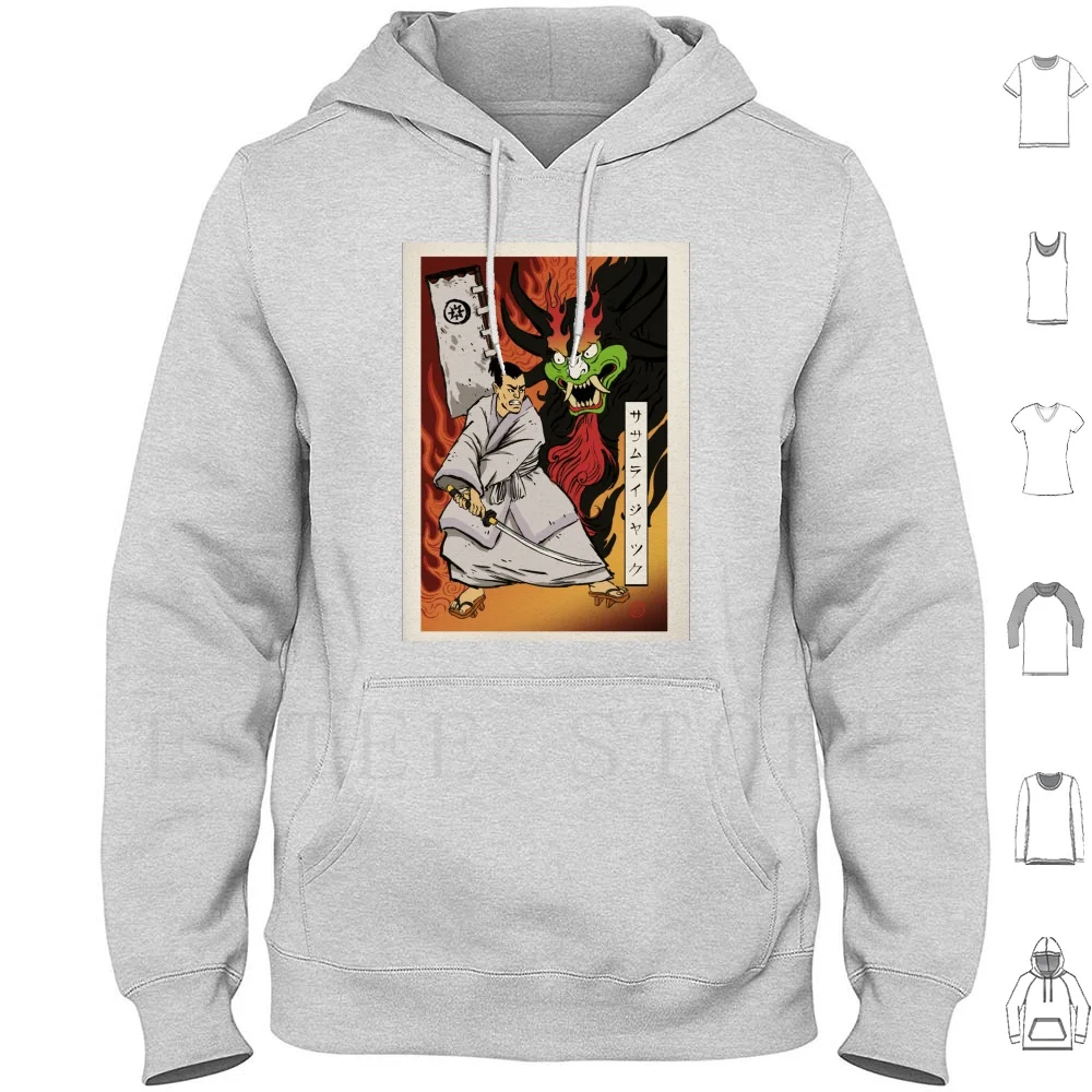 Jack Vs Aku Hoodies…