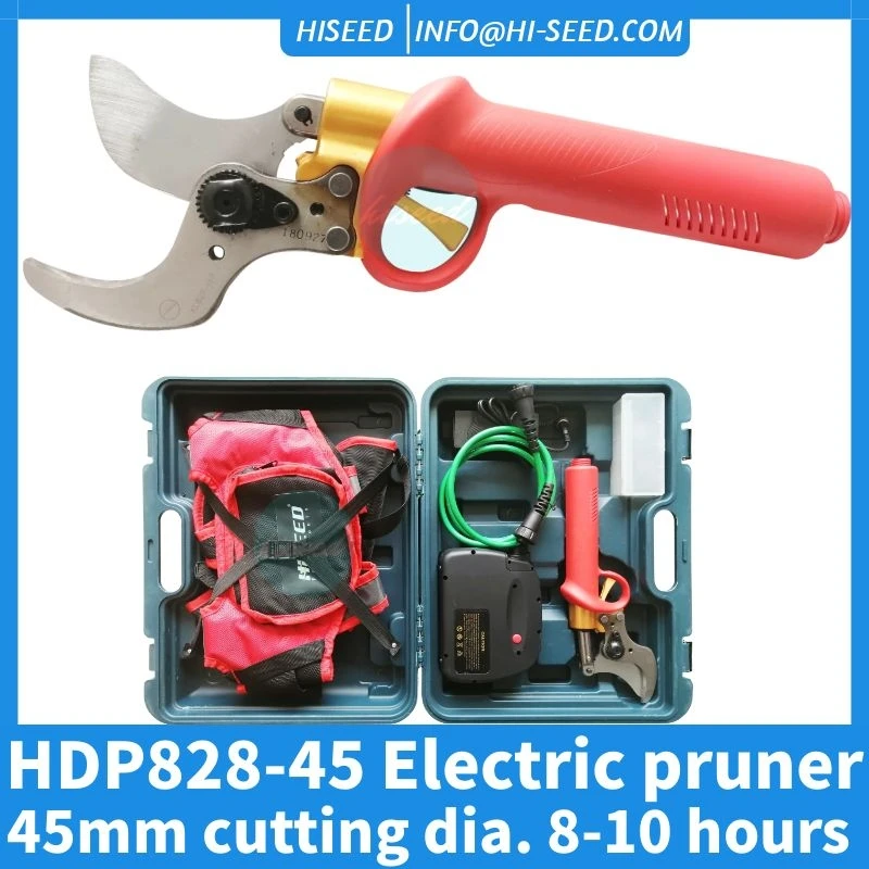 Gunting kebun profesional, 45mm X2 set 8-10h Cabang tebal kuat cabang terakhir hemat tenaga kerja pohon buah gunting pangkas listrik