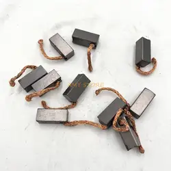 10Pcs Carbon Brush For Vehicle Automobile Car Truck Heater Blower Fan Air-Blower Car Motor Carbon Brushes 8x9x20mm