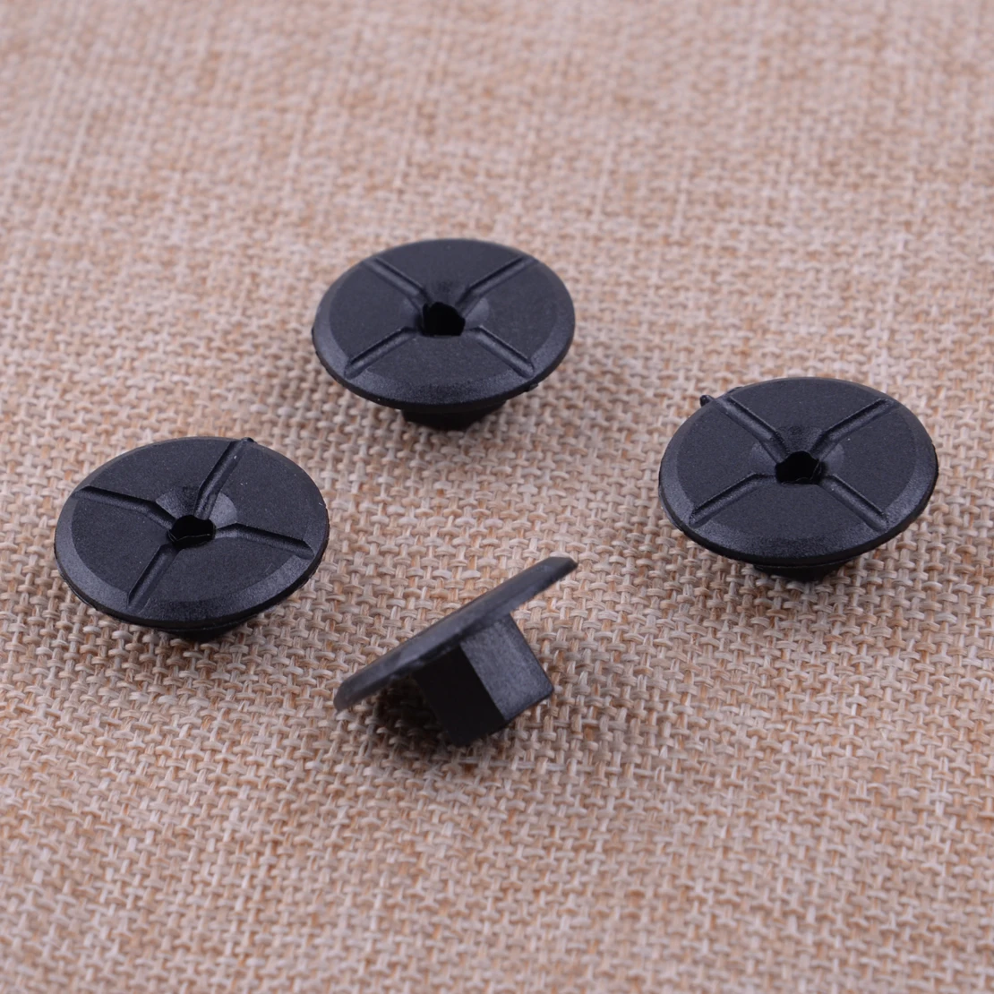 DWCX 10pcs K90 Plastic 2019900050 51711958025 Self Threading Plastic Nut Clip Fit For Mercedes-Benz W201 W124 190D 260E