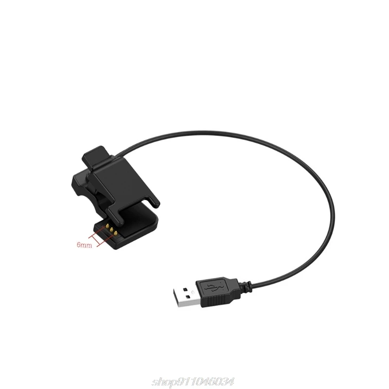 Новинка TW64 68 для смарт-часов, универсальное зарядное устройство с USB-кабелем, зажим 2-pin-3 мм или 4 мм 3-pin-6 мм 4-pin-7, 6 мм D16 20, Прямая поставка