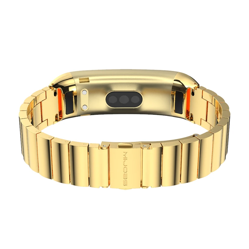 Ремешок для Huawei Band 4 Pro Браслет для Huawei Band 3 Pro Браслеты для Huawei Band 3 Ремешок на запястье Металлические кожаные аксессуары